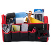 Ultrafire engineer servicing kit showing a black and red tool bag with various tools and items inside viewed from the front