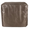 lithco lithium ion pallet cover fully covering a pallet in brown protective material viewed from the front