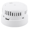 Ultrafire radio interlinked 10yr battery optical smoke alarm shown from an angled view with ventilation slots visible