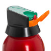 Ultrafire lithium battery fire extinguisher 500ml showing a close-up of the black and orange nozzle mechanism