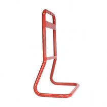 Red Metal Extinguisher Stands