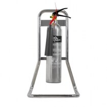 Chrome Extinguisher Stands