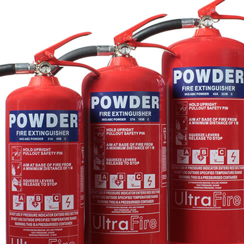 Image of the <span>UltraFire</span> Powder Fire Extinguishers