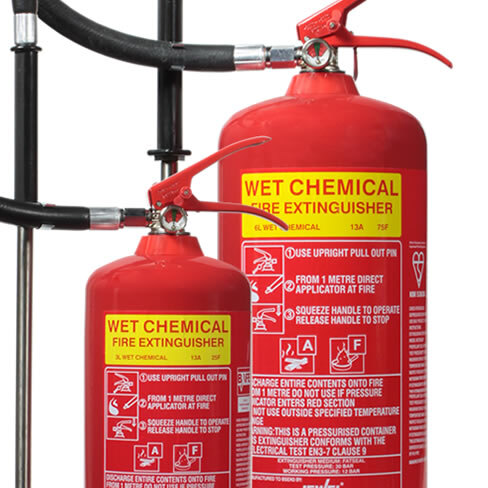 Image of the <span>UltraFire</span> Wet Chemical Fire Extinguishers